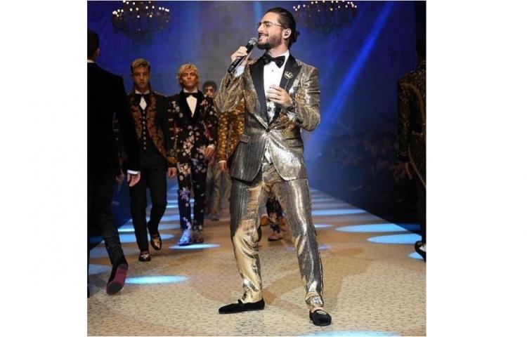 Le caen las críticas a MALUMA por llevar su reggaeton al desfile de Dolce&Gabbana