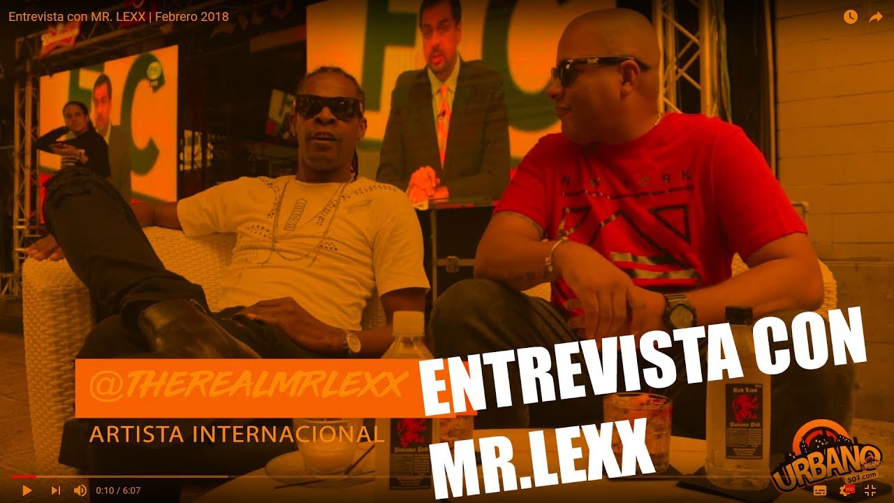 Entrevista con MR. LEXX | Artista Internacional