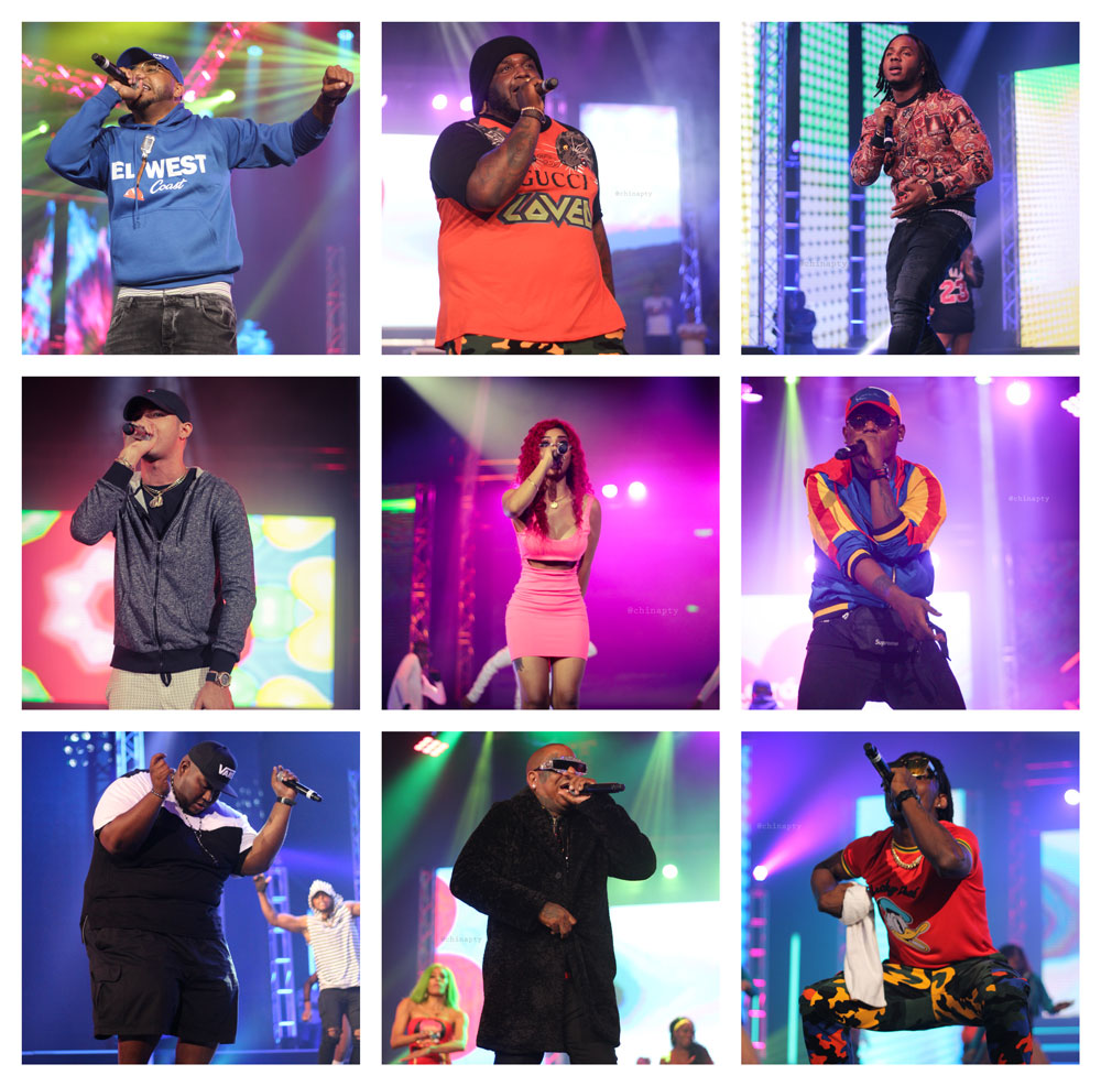 Fotos del Show URBANO en la TELETON 2018