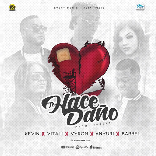 KEVIN ft. VITALI, ANYURI & BARBEL – Te hace daño