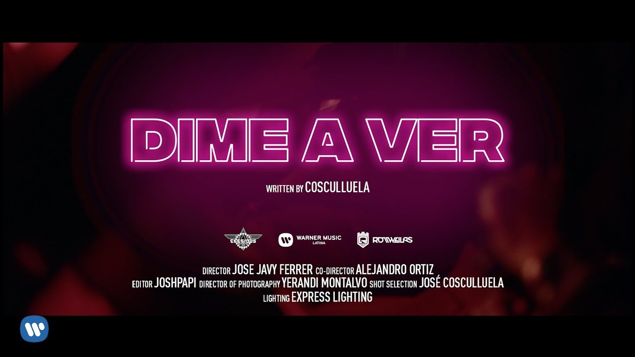 COSCULLUELA – Dime a ver