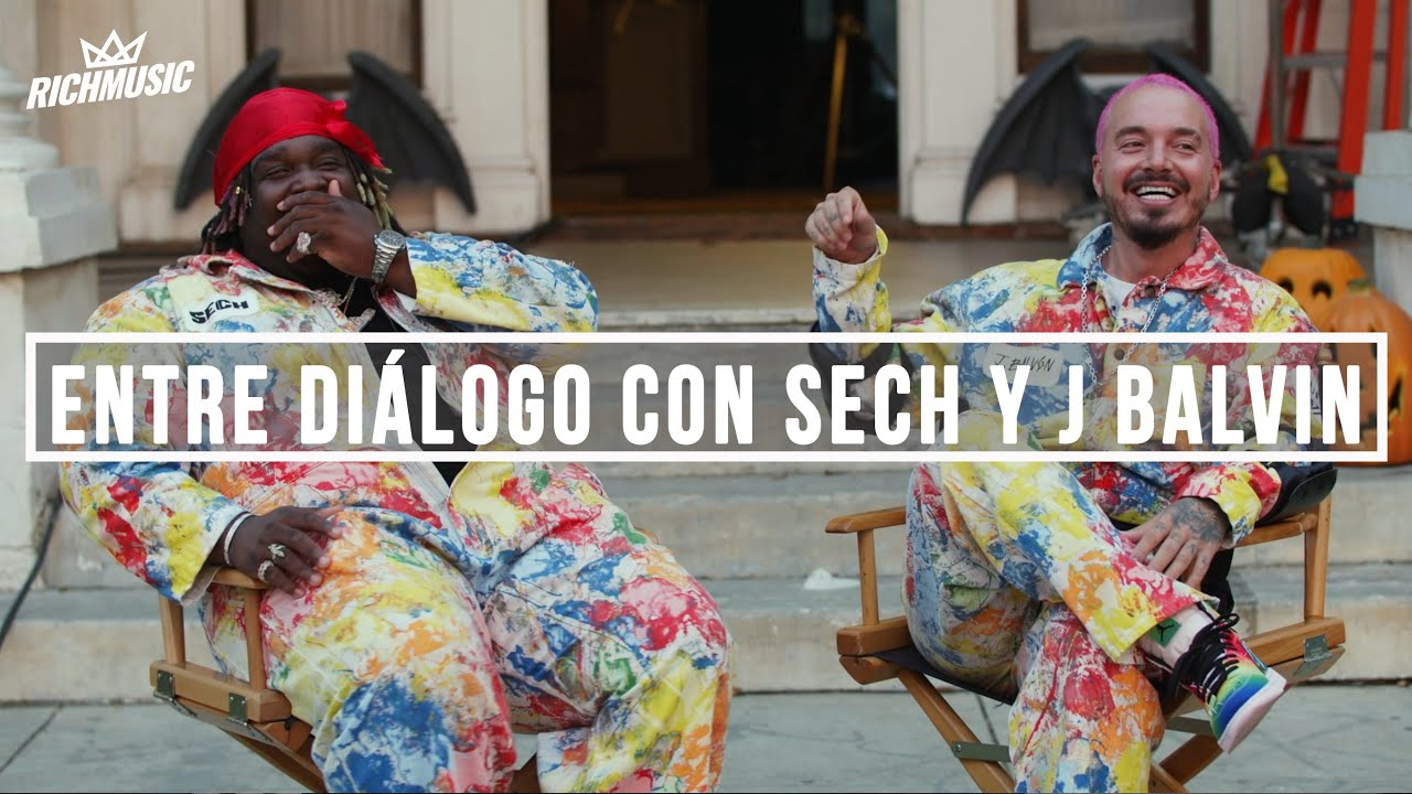 SECH & J BALVIN detrás de cámaras de LA LUZ | #MakingOf