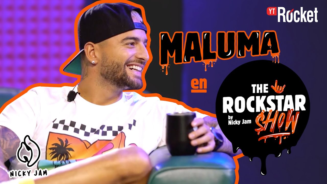 MALUMA en THE ROCKSTAR SHOW by NICKY JAM